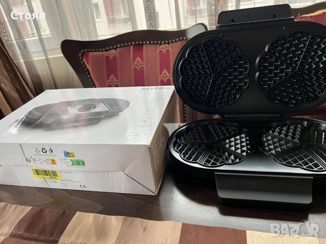 Гофретник Severin WA 2106, снимка 2 - Гофретници - 52439269