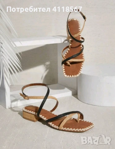 Нови Дамски сандали 37 номер