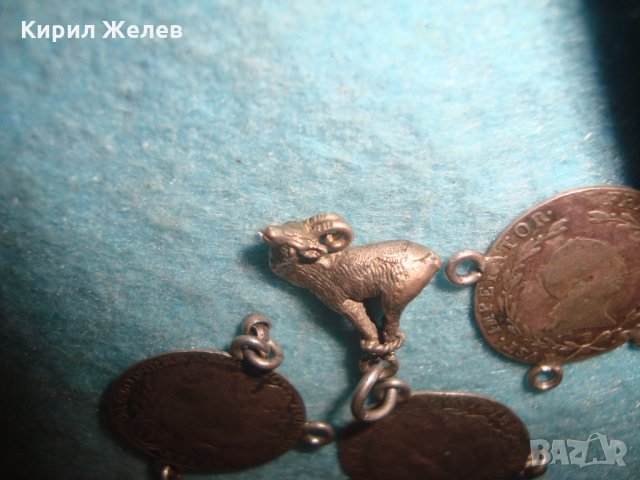 3 СТАРИ СРЕБЪРНИ МОНЕТИ от ГРИВНА със СРЕБЪРЕН КОЗИРОГ ФИГУРКА ТАЛЕР СРЕБРО МАЙСТОРКА РАБОТА 26331, снимка 6 - Антикварни и старинни предмети - 34854250