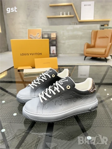 Редки LV Louis Vuitton Дизайнерски Маратонки Унисекс Мъжки дамски обувки Кецове , снимка 1