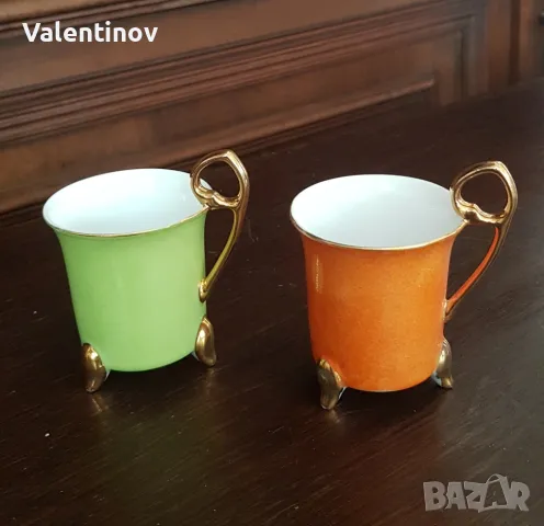 Старинен порцеланов сервиз за кафе , снимка 6 - Сервизи - 49127184