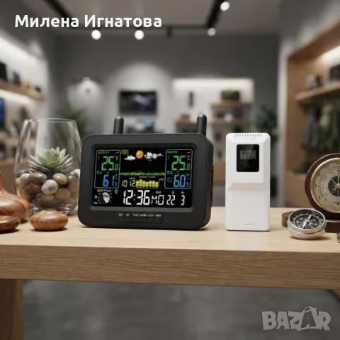 ️ Безжична метеостанция MalTec Daily1000M с външен датчик
