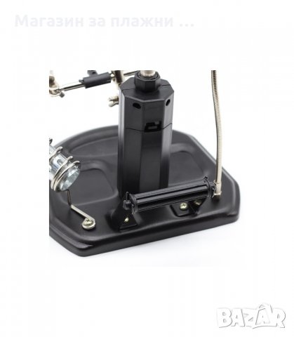 ТРЕТА РЪКА СЪС СТОЙКА ЗА ПОЯЛНИК, ЩИПКИ И ЛУПА 65ММ - код 802 , снимка 9 - Поялници и запояване - 34205149