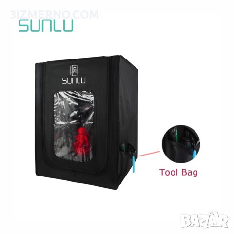 Защитна кутия - изолатор SUNLU за FDM 3D Принтери Anycubic, Elegoo, Creality, Tronxy, Artillery, Sun, снимка 4 - Принтери, копири, скенери - 41526986