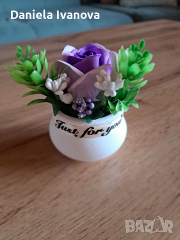 Сапунени рози, снимка 13 - Изкуствени цветя - 38183779