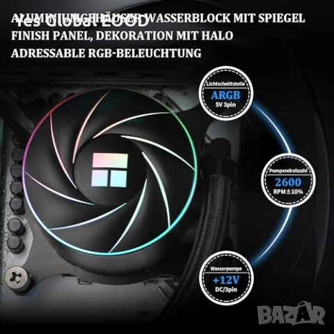 Thermalright AQUA ELITE 240 ARGB водно охлаждане, снимка 4 - Други - 53644409