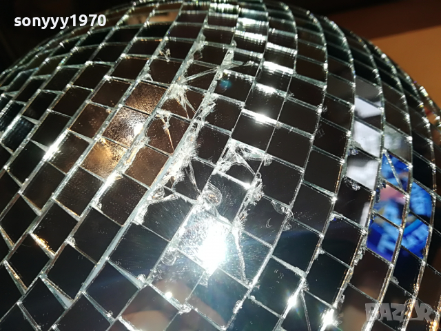 *Голяма профи диско топка-30см-за ДИСКОТЕКА/БАР, снимка 12 - Ресийвъри, усилватели, смесителни пултове - 15575877