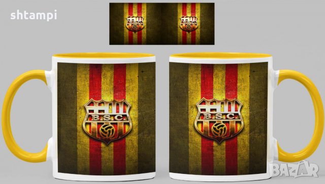 Чаша Барселона Barcelona Керамична, снимка 7 - Фен артикули - 34782994