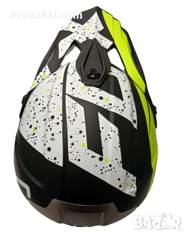 Каска Крос Мотор/Скутер/Бъги/Вело/АТВ FOX-7166, снимка 6 - Аксесоари и консумативи - 51142538