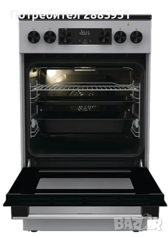 Стъклокерамична готварска печка Gorenje GEC5C41SG, снимка 3 - Печки, фурни - 53644084