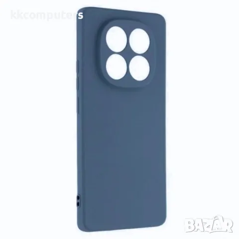 Силиконов кейс iPaky матиран, За Xiaomi Redmi Note 14 Pro 4G, Тъмносин, снимка 2 - Калъфи, кейсове - 50349686