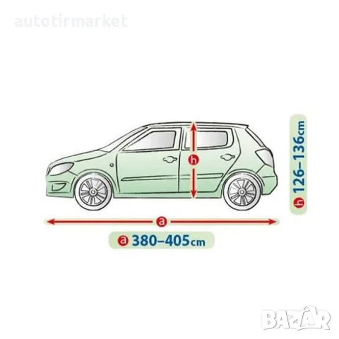 Покривало Kegel серия Mobile размер M2 сиво – 06122, снимка 4 - Аксесоари и консумативи - 56053499