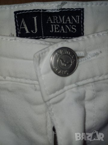 ,бял панталон Armani Jean's 31, снимка 8 - Панталони - 41082275
