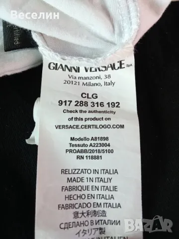 Тениска Gianni Versace, L, снимка 5 - Тениски - 50180179