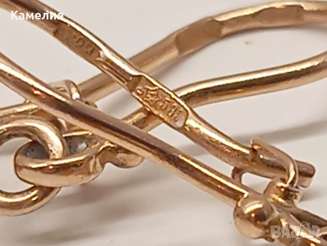 Руско злато , снимка 9 - Обеци - 52347704