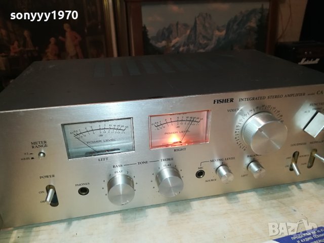 fisher 2106230742, снимка 5 - Ресийвъри, усилватели, смесителни пултове - 41303630