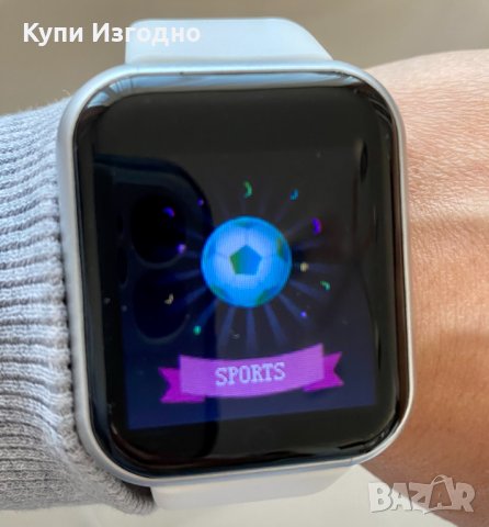 Смарт часовник гривна smart watch bracelet, снимка 4 - Смарт гривни - 40469380