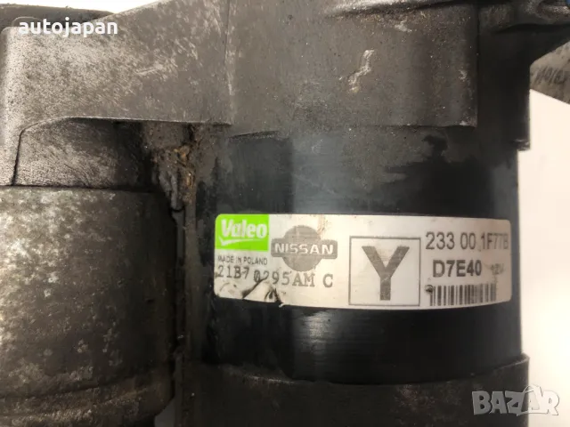 Стартер Nissan Note 1.4i 88кс 2007г D7E40, снимка 2 - Части - 49189872