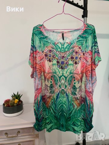 Дамска блуза в размер XL, снимка 3 - Тениски - 44356980