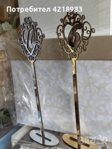 Номера за маси , снимка 4 - Сватбени аксесоари - 52341220