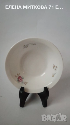 Комплект от 6 бр.купички от фин порцелан, снимка 4 - Чинии - 53515241