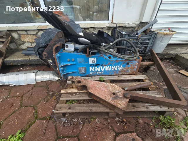 Хидравличен чук ANROSS AM450, тегло450 кг,, снимка 2 - Хидравлични и пневматични чукове - 55741262