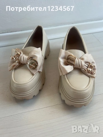Страхотни мокасини с мече, снимка 4 - Дамски ежедневни обувки - 51008490