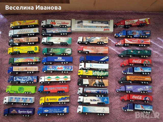 Рекламни камиони за колекционери , снимка 6 - Колекции - 46920409