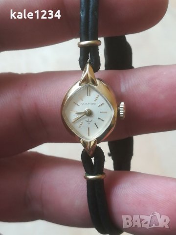 Дамски часовник DUKADO ANKER 17j. Vintage Germany watch. 1962. Gold. Гривна. Механичен механизъм. , снимка 5 - Луксозни - 34565446
