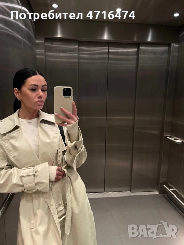 Тренчкот от Зара, снимка 3 - Палта, манта - 53586593