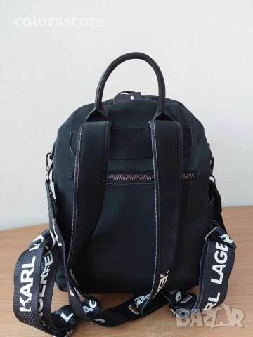Дамска Черна раница Karl Lagerfeld/SG357, снимка 4 - Раници - 53787293