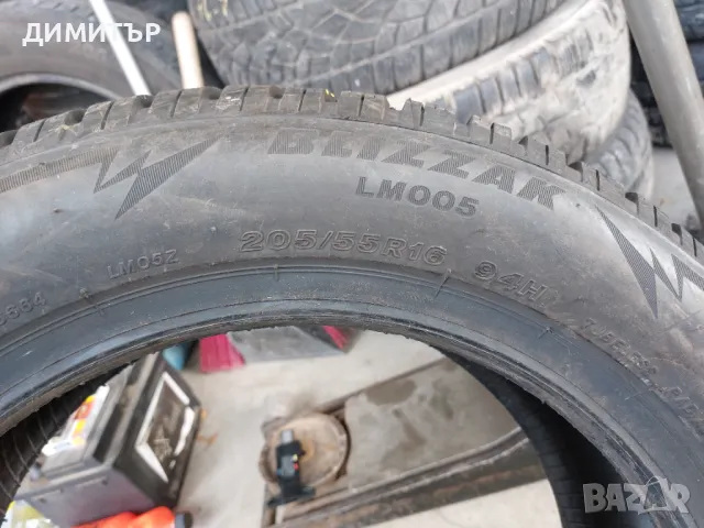 САМО 1бр.зимна гума BRIDGESTONE 205/55/16 94H DOT 3420, снимка 3 - Гуми и джанти - 48987048