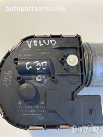 Моторче за предни чистачки за Volvo C30 1.6 TDI (2012) 3397021204, снимка 2 - Части - 53807423