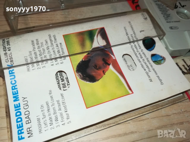 FREDDIE MERCURY-ORIGINAL TAPE 1508251844, снимка 9 - Аудио касети - 51378548