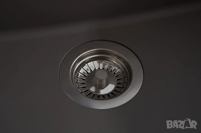 Кухненска Мивка, Respekta Ohio Mineralite Sink 66x50см сива, Устойчива на Надрасквания!, снимка 9 - Мивки - 52123647