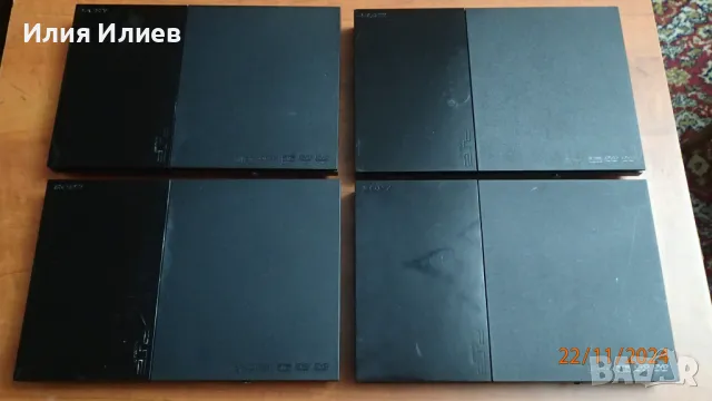 Sony PlayStation 2 Super Slim - 4 броя, снимка 1 - PlayStation конзоли - 48070372