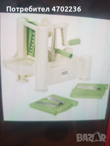 Уред за рязане на спирали, снимка 2 - Аксесоари за кухня - 53335909