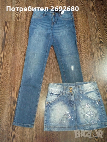 Нови с етикет дамски панталони/дънки/пола S-ка, снимка 5 - Панталони - 50836331