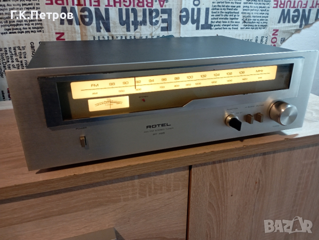 "Rotel"AM/FM Stereo Tuner RT-425/Стерео Тунер, снимка 3 - Ресийвъри, усилватели, смесителни пултове - 41871058