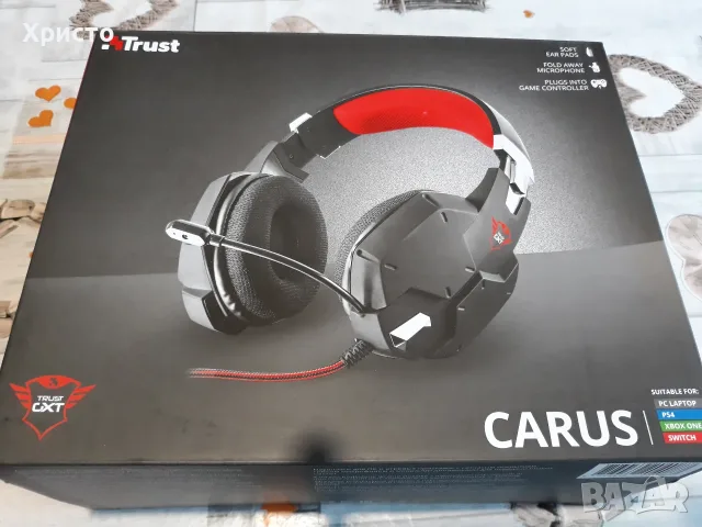 Геймърски слушалки Trust GXT 322 Carus Gaming Headphones