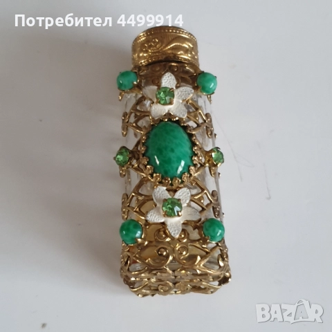 Старо колекционерско шишенце за парфюм, снимка 5 - Антикварни и старинни предмети - 52914939