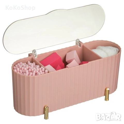 Органайзер за грим с гъбички и тампони, снимка 2 - Други - 53275204