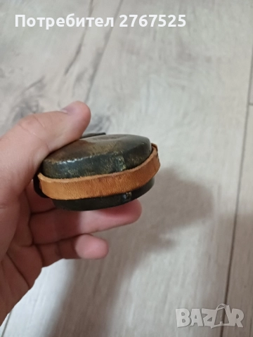 100 годишна голяма кутийка за евзи фишеклък пушка пищов възстановка паласка барутница , снимка 3 - Антикварни и старинни предмети - 51991336