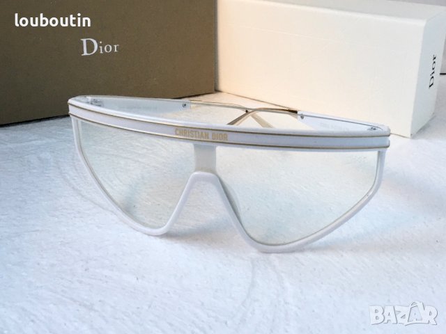Dior дамски прозрачни слънчеви очила маска 1:1 - 4 цвята, снимка 9 - Слънчеви и диоптрични очила - 41925707