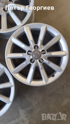 ОРИГИНАЛНИ АЛУМИНИЕВИ ДЖАНТИ  АУДИ A3 A4 A6 Q3  -5x112x57-17цола, снимка 2 - Гуми и джанти - 53462045