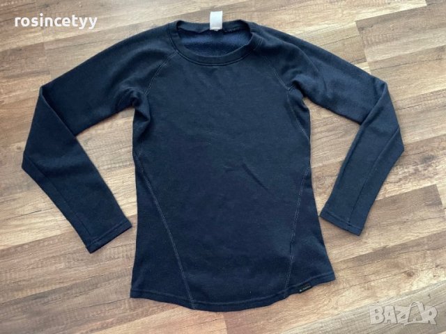 Ватирана синя блуза , снимка 2 - Блузи с дълъг ръкав и пуловери - 40080466