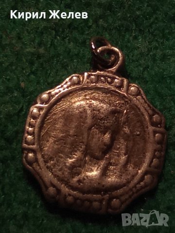 СТАРИННА СРЕБЪРНА КАТОЛИЧЕСКА ИКОНКА МАЙСТОРСКА ИЗРАБОТКА РЕЛИГИОЗЕН МЕДАЛЬОН 24660, снимка 14 - Антикварни и старинни предмети - 39376125