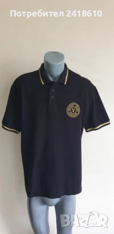 Versace Jeans Couture Cotton Slim Fit Mens Size 2XL - 3XL НОВО! ОРИГИНАЛ! Мъжка Тениска!, снимка 9 - Тениски - 51925178
