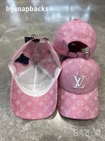 LV Louis Vuitton шапки луис витон lv luis viton pink rozov lv , снимка 5 - Шапки - 52025196