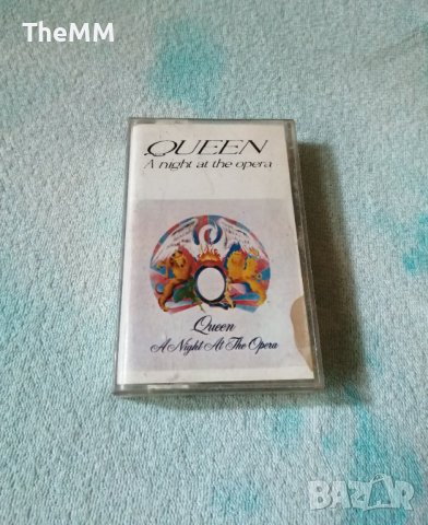 Queen - A night at the opera, снимка 1 - Аудио касети - 42225095
